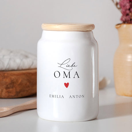 Keramiktopf Objekte 65 cl Love Oma