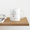 Tasse Objekte Weiß Love Oma foto N° 4