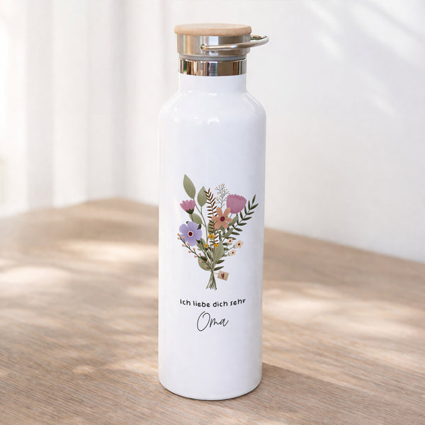 Trinkflasche Objekte 75 cl Großmutter fürs Leben foto