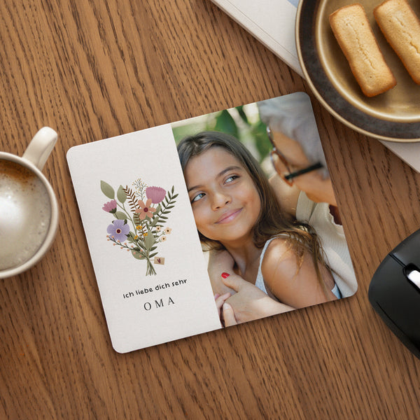 Mousepad Objekte Rechteck Großmutter fürs Leben foto