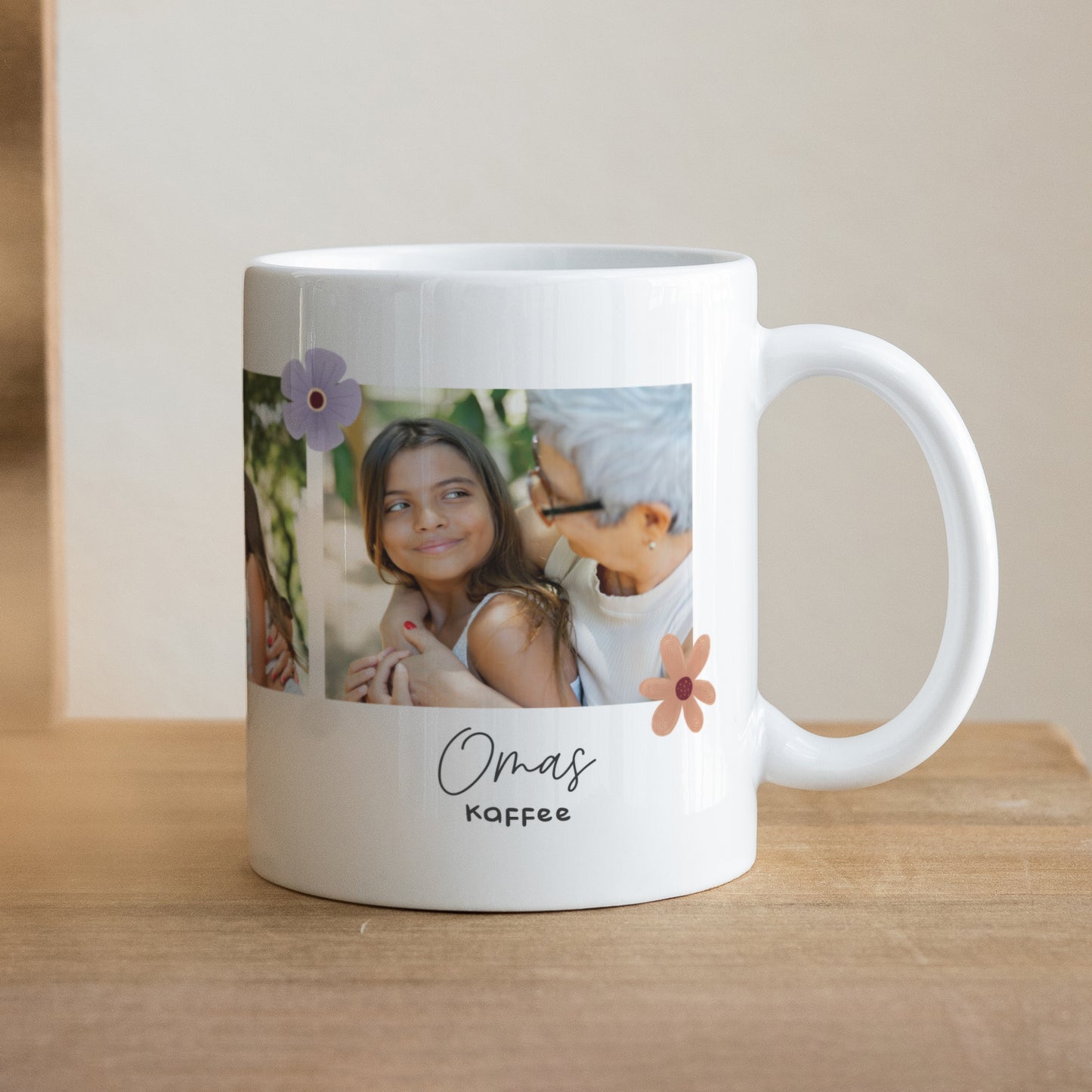Tasse Objekte Weiß Großmutter fürs Leben foto N° 1