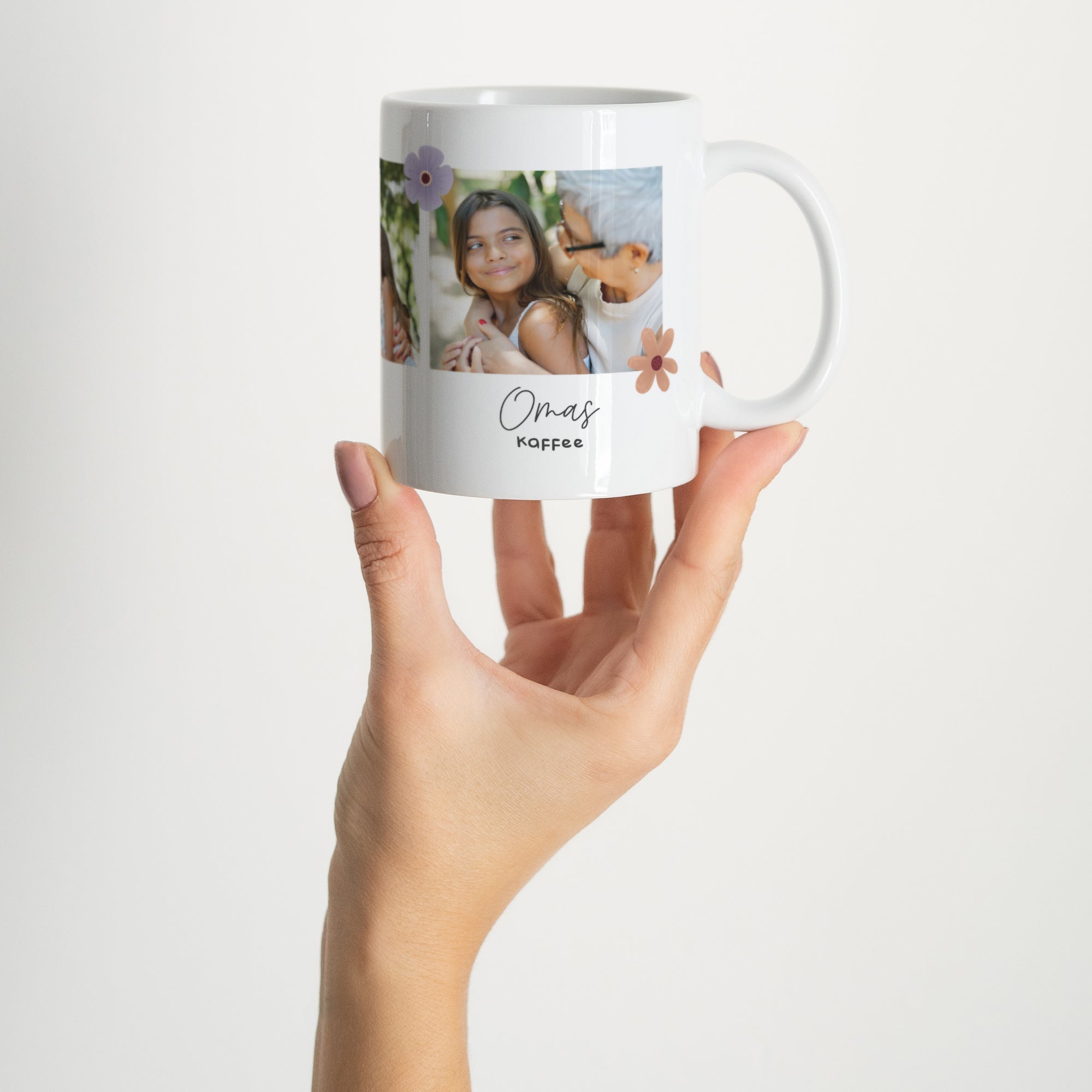 Tasse Objekte Weiß Großmutter fürs Leben foto N° 2
