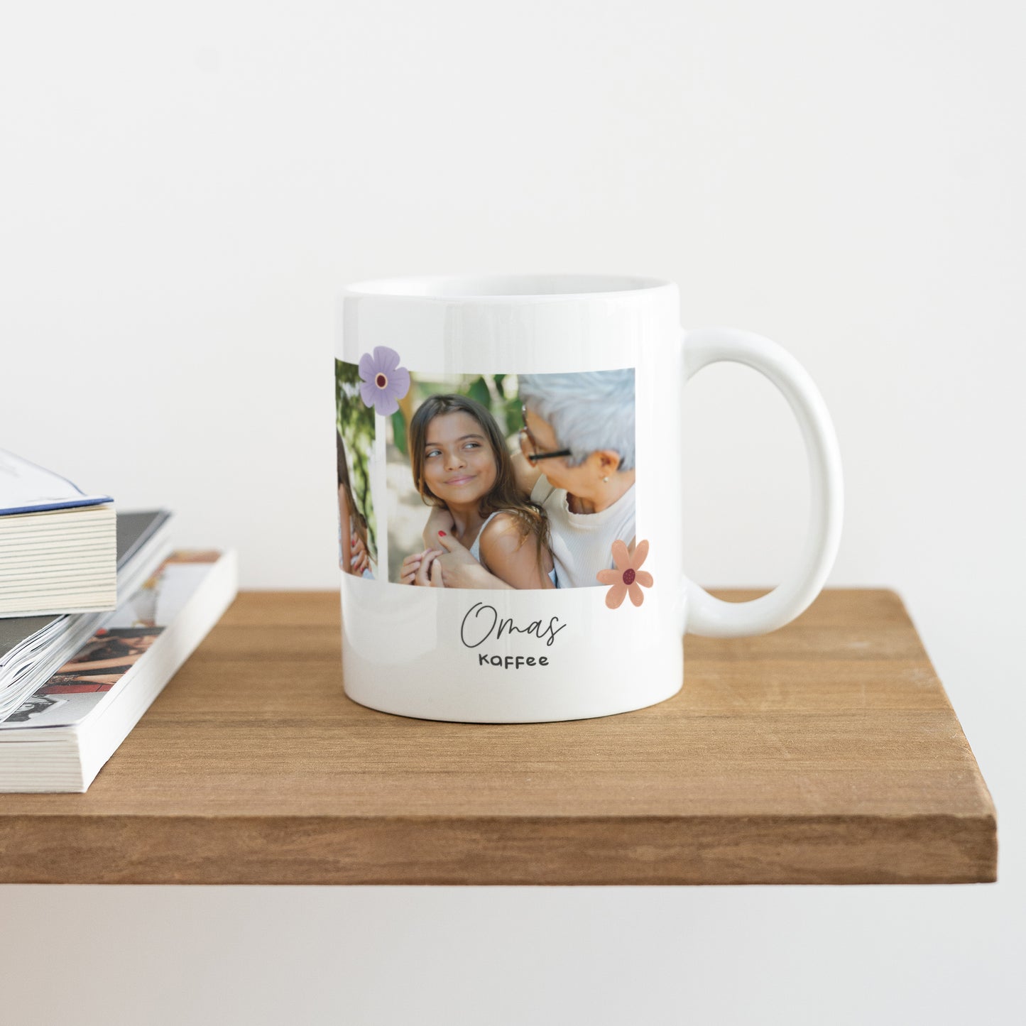 Tasse Objekte Weiß Großmutter fürs Leben foto N° 4