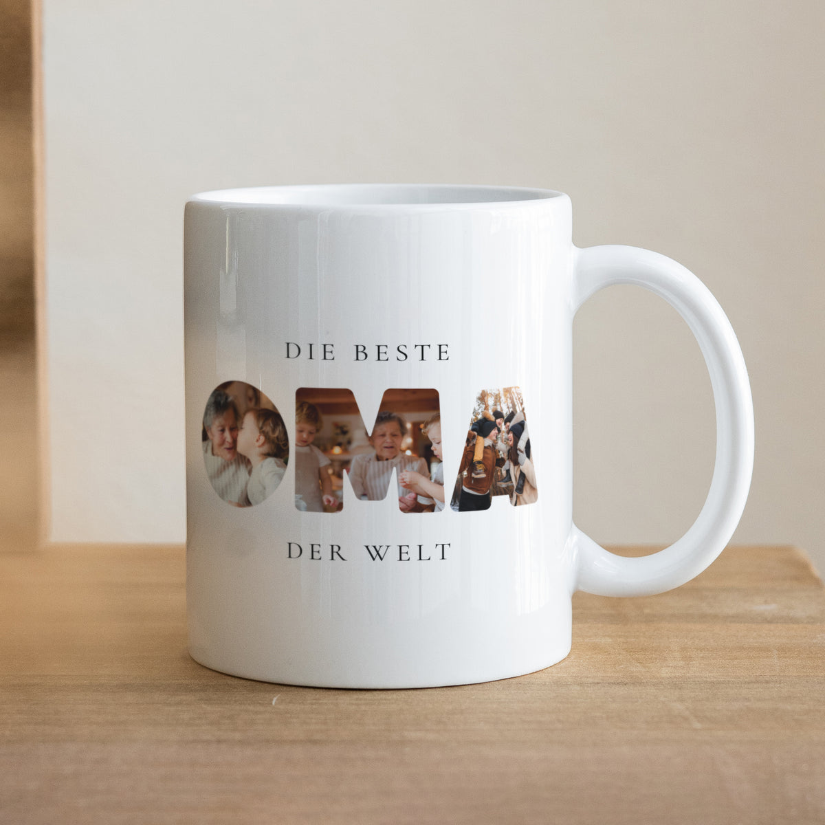Tasse Objekte Weiß Oma ist Spitze foto N° 1