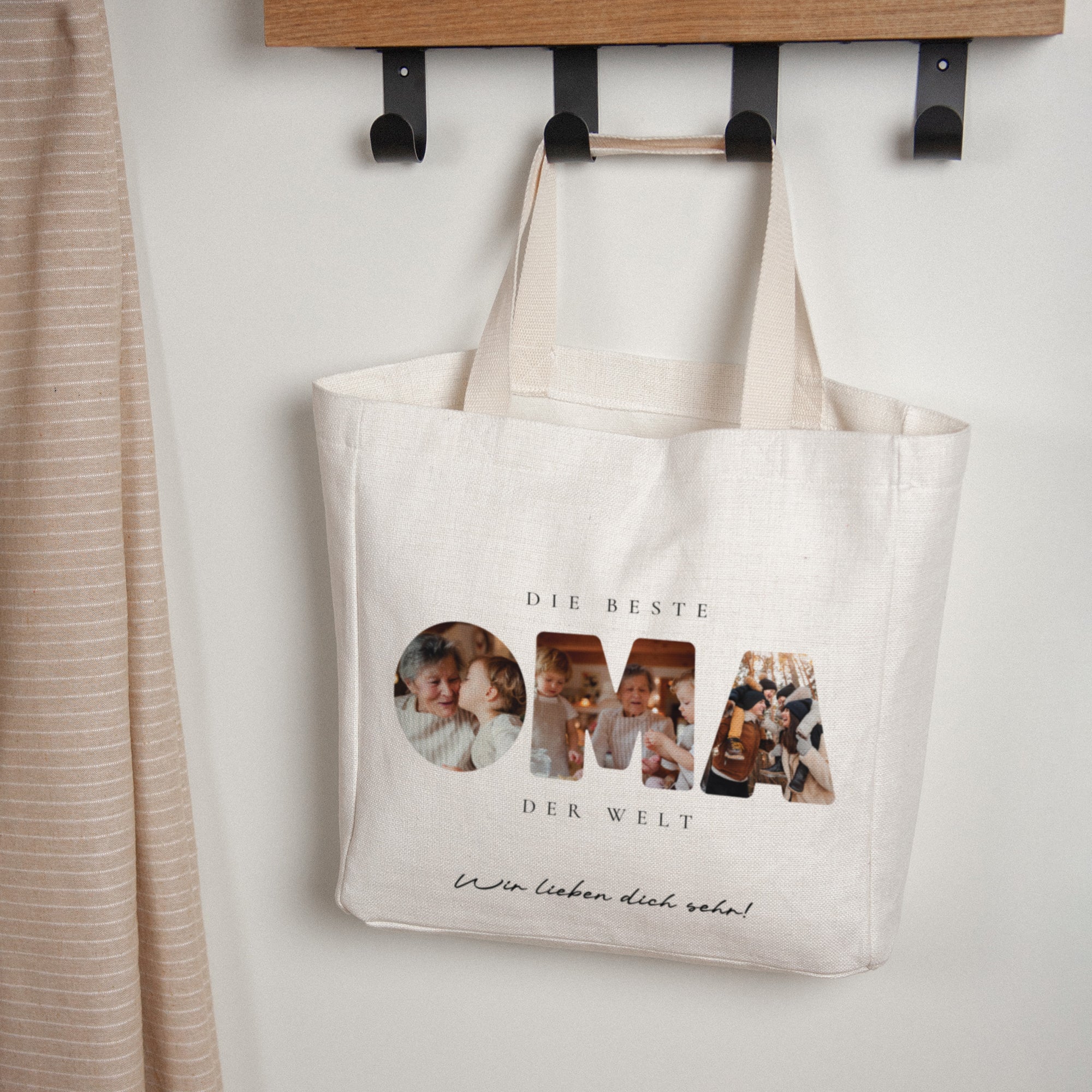Tote bag Objekte Tragehenkel Oma ist Spitze foto N° 1