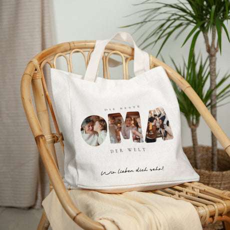 Tote bag Objekte Tragehenkel Oma ist Spitze