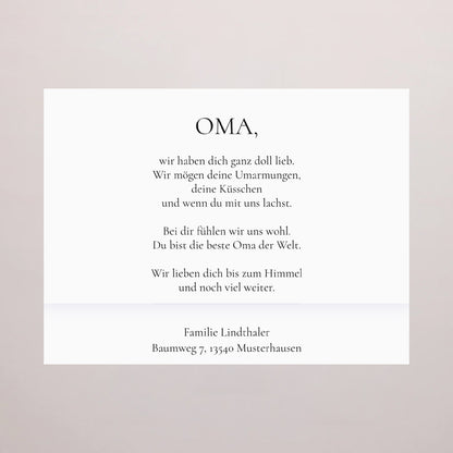 Personalisierte Schokoladenbox Objekte 6 Schokoladen Oma ist Spitze foto N° 4