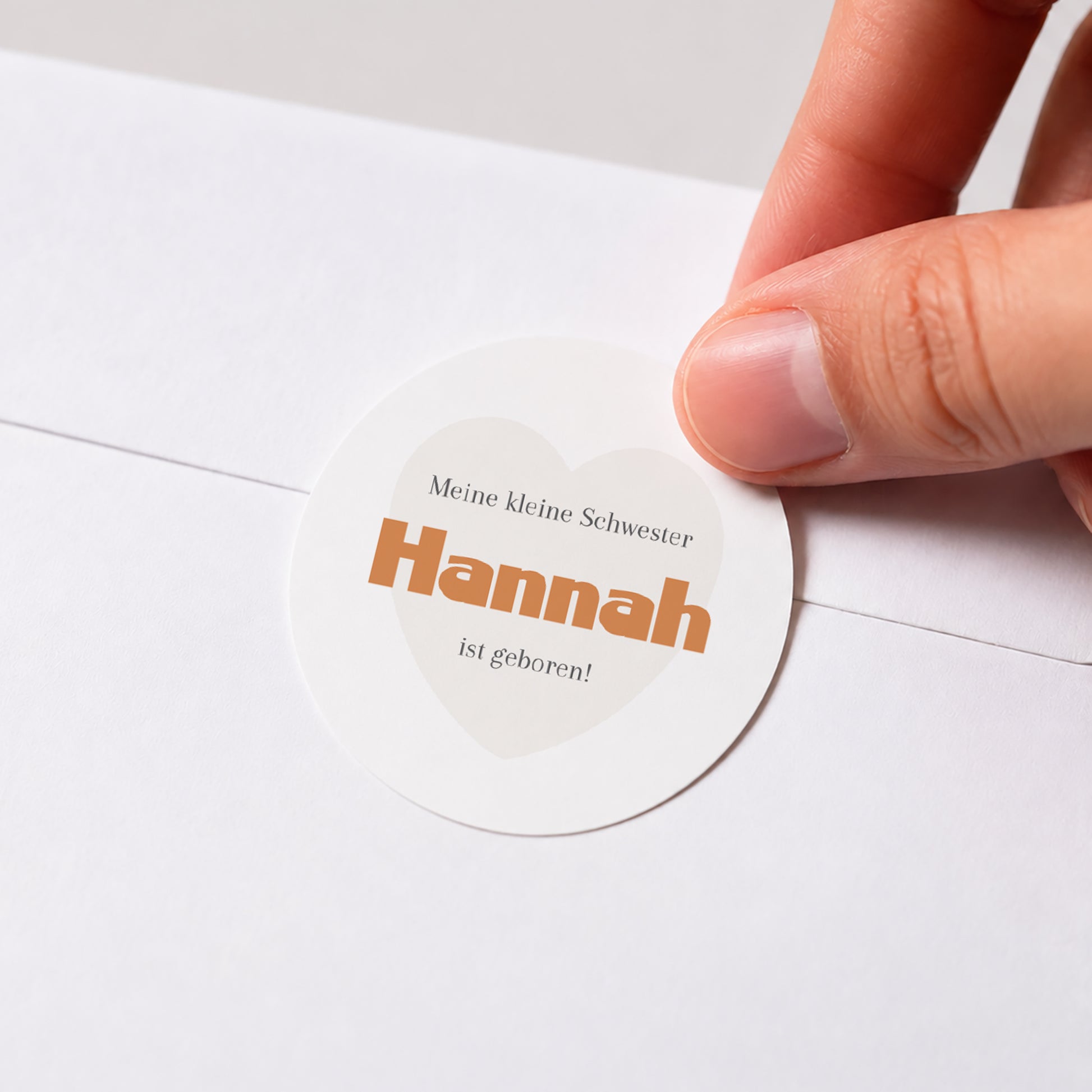 Sticker Geburt Rund Mein Held, mein Bruder foto N° 1