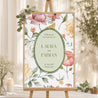 Begrüßungstafel Hochzeit Porträt 60 x 90 cm Liebesgarten foto N° 1