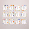 Sitzplan Hochzeit Pack von 12 Liebesherbarium foto N° 1