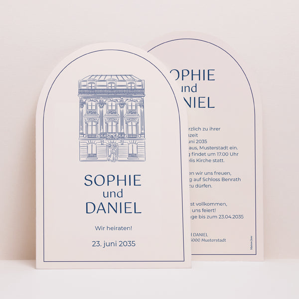 Hochzeitseinladung Arche Faubourg Saint-Honoré foto