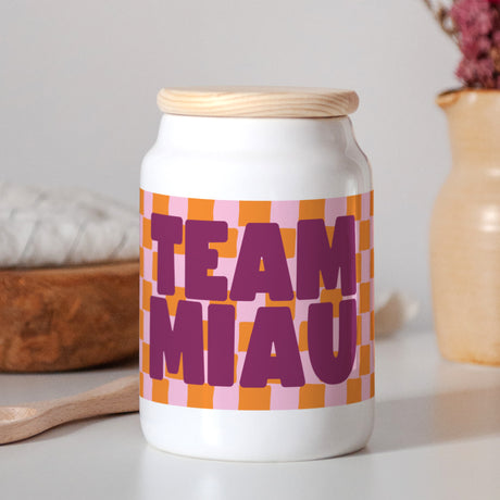 Keramiktopf Objekte 65 cl Team Miau
