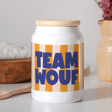 Keramiktopf Objekte 65 cl Team Wouf