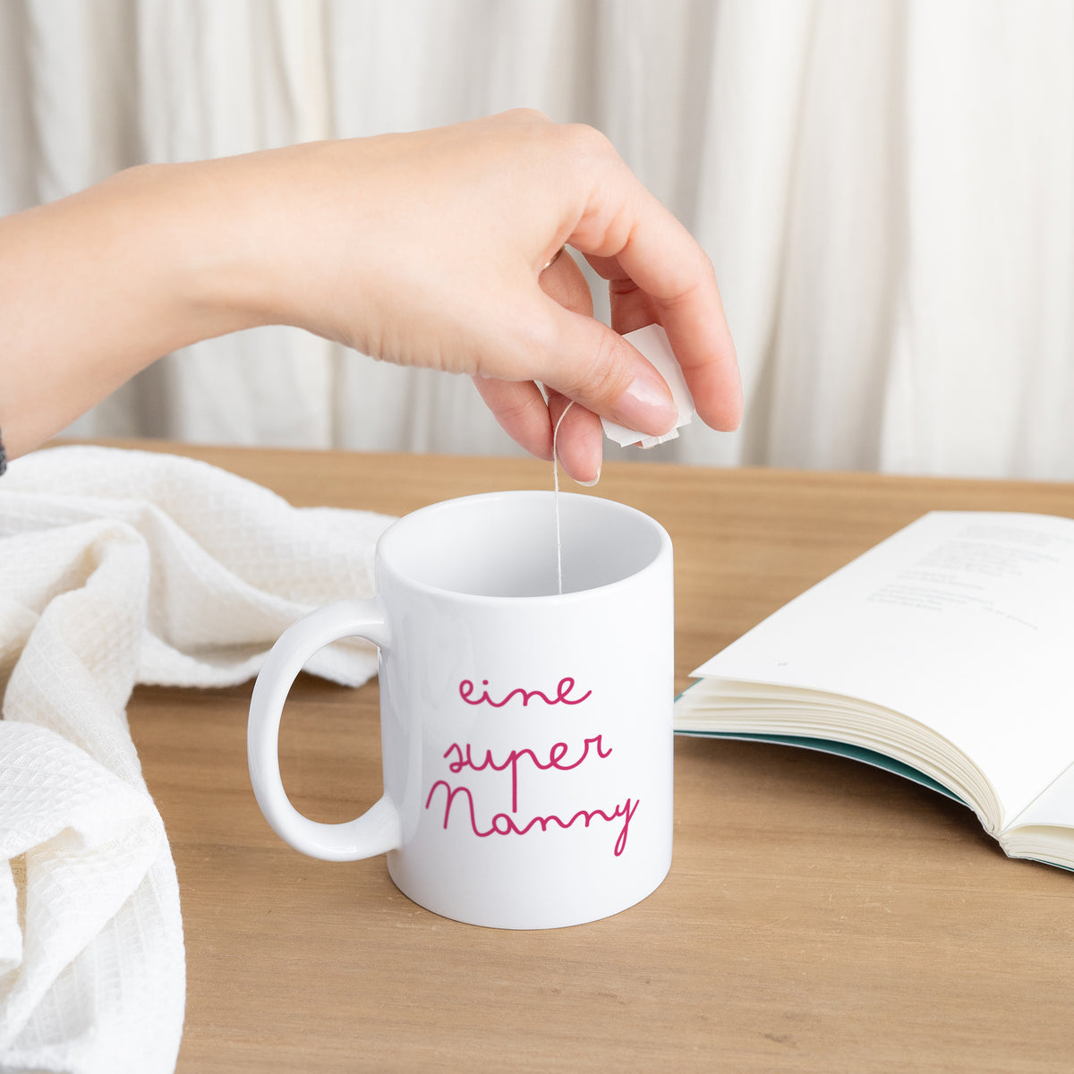 Tasse Objekte Weiß Eine himmlische Nanny foto N° 3