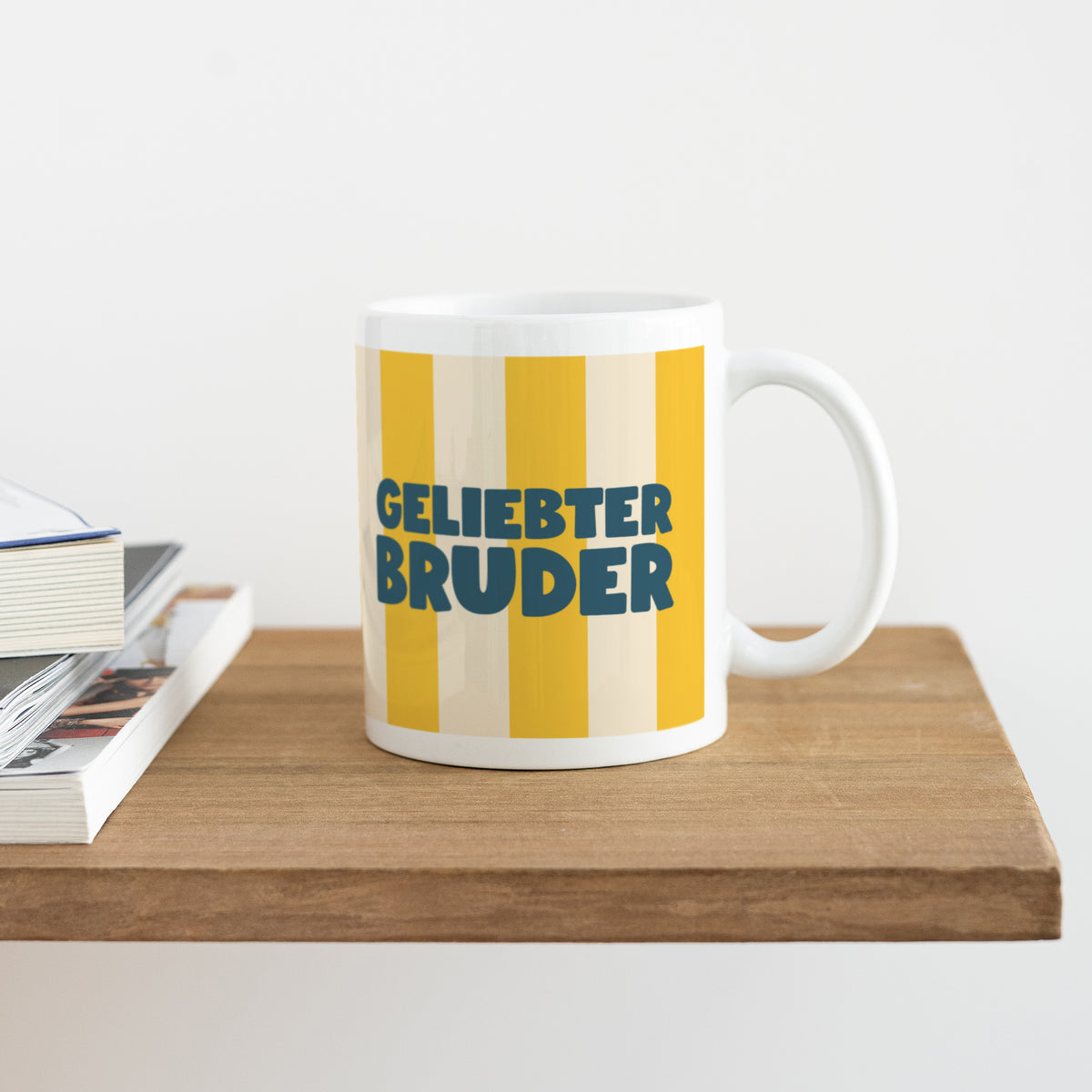 Tasse Objekte Weiß Lieber Bruder foto N° 4