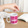 Tasse Objekte Weiß Die Pinke Königin foto N° 3