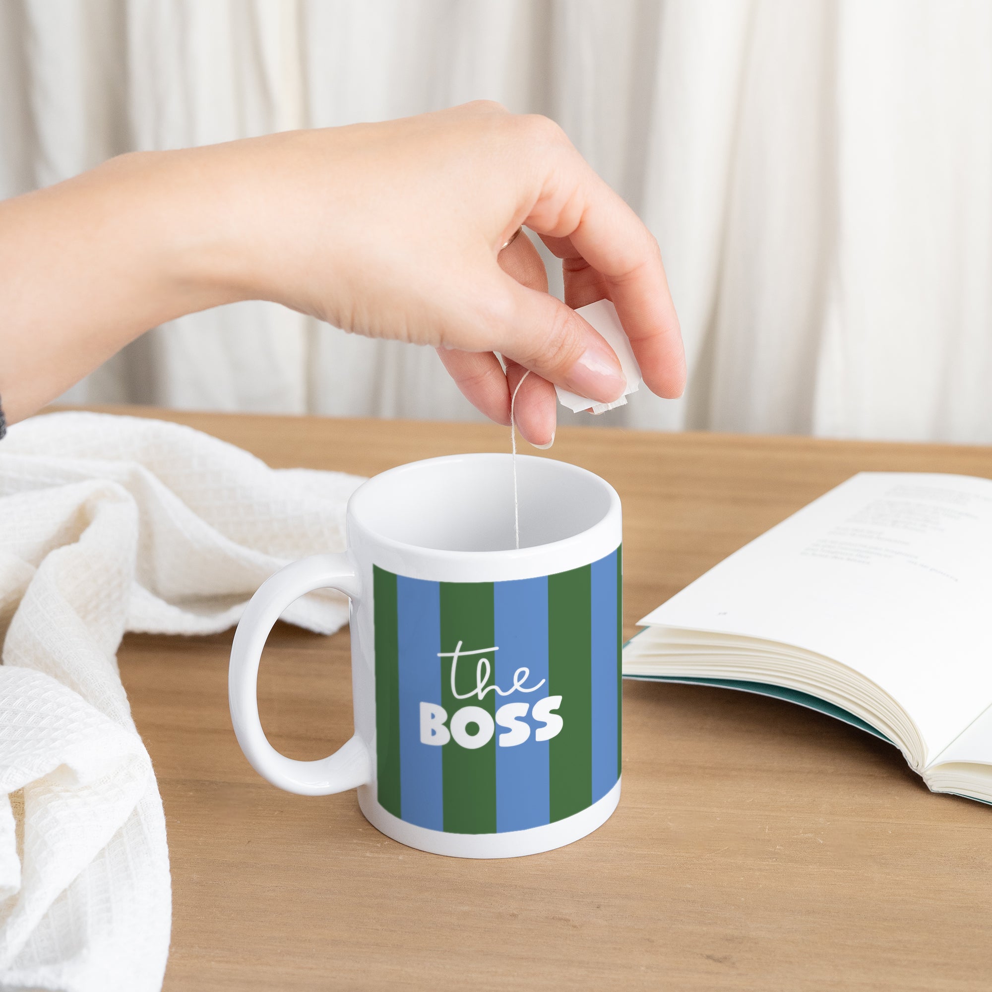Tasse Objekte Weiß Der Chef foto N° 3