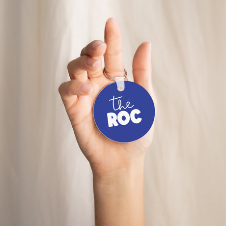 Schlüsselanhänger Objekte Rund Der Roc