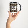 Tasse Objekte Schwarz Mama der Liebe Leopard foto N° 2