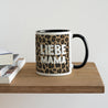 Tasse Objekte Schwarz Mama der Liebe Leopard foto N° 4