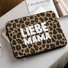 Laptophülle Objekte 15 Zoll Mama der Liebe Leopard foto N° 1