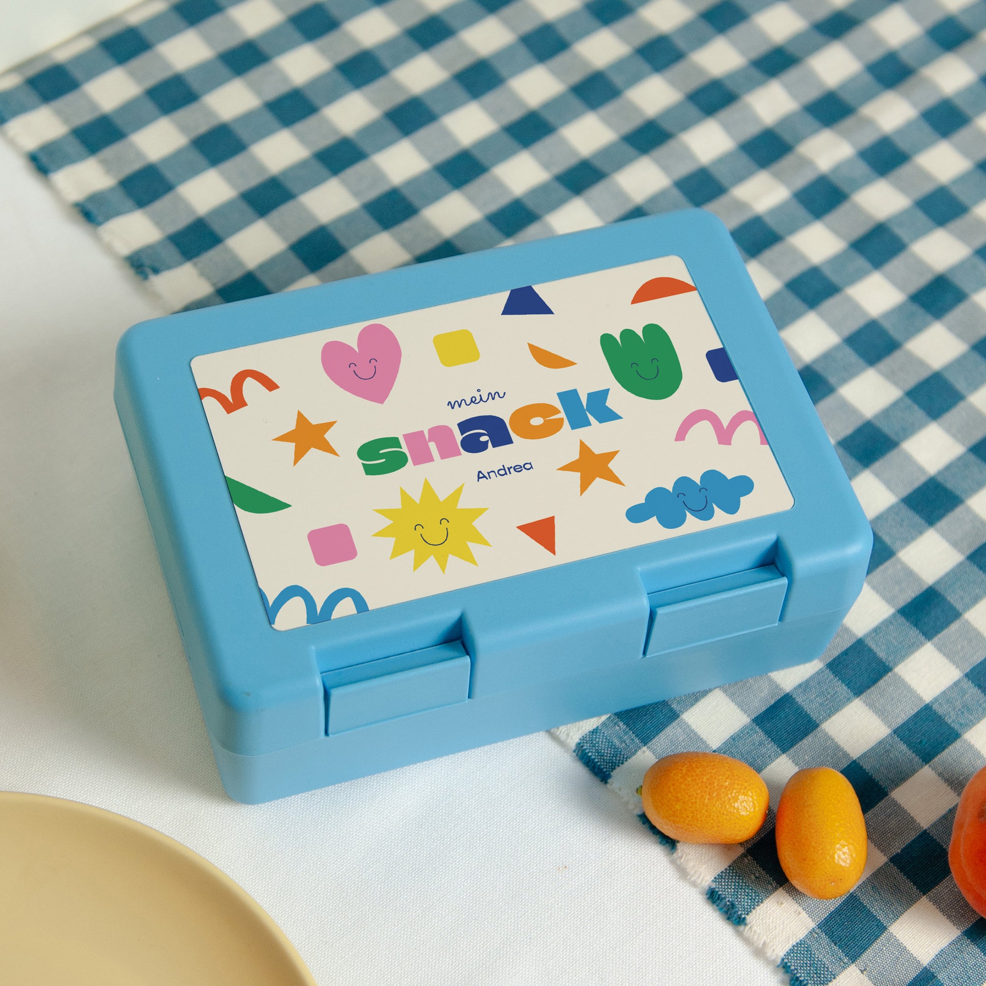 Blaue Snackbox Mein Snack foto N° 1