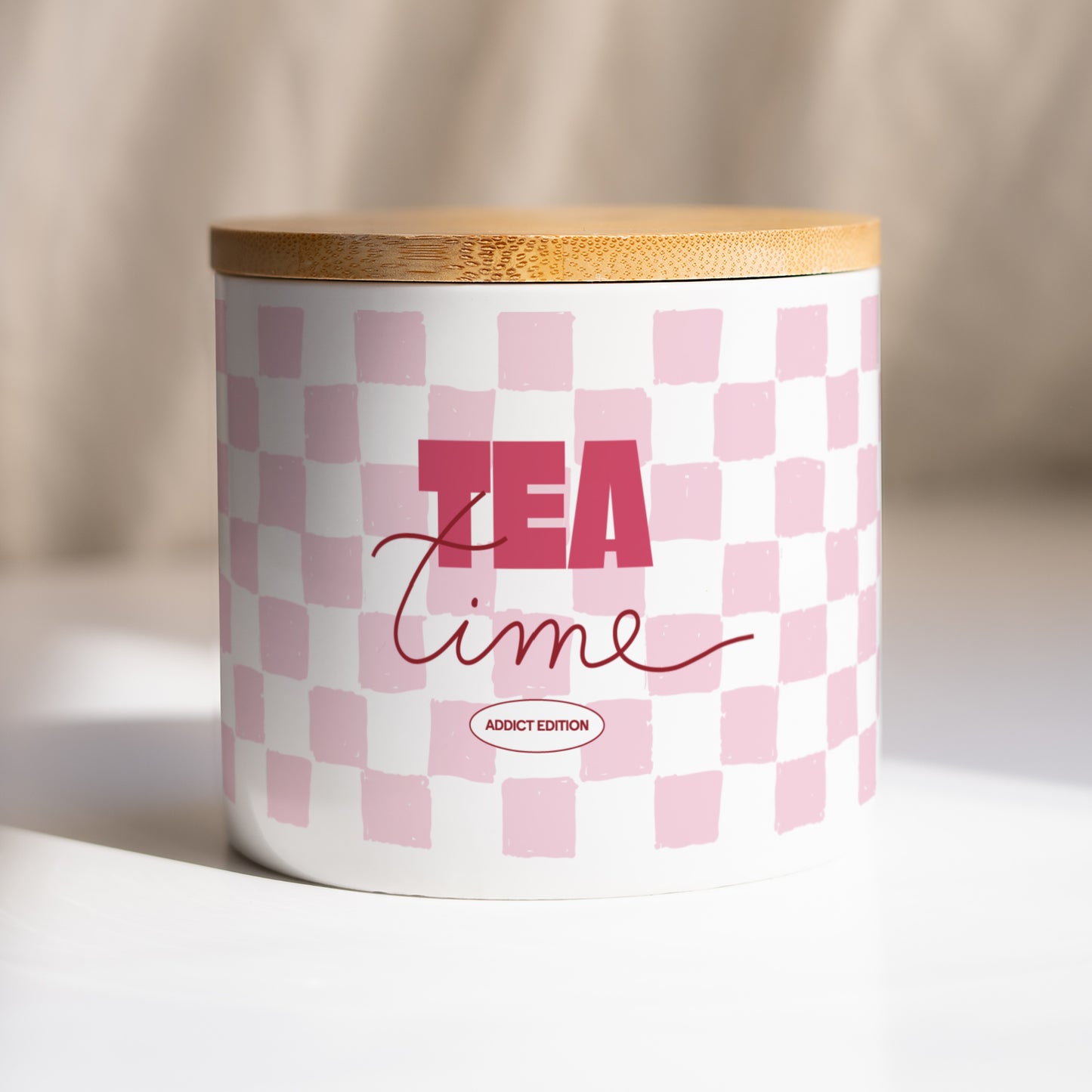 Keramiktopf 48 cl Tea Time Addict foto N° 1