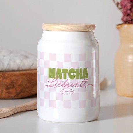 Keramiktopf 65 cl Matcha Liebhaberin