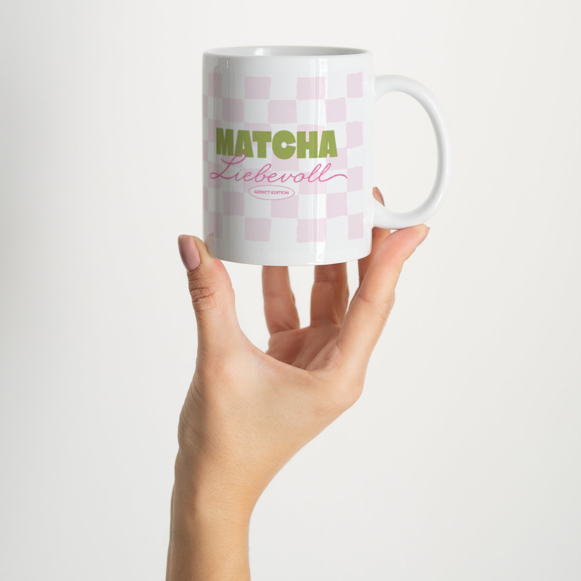 Tasse Objekte Weiß Matcha-Liebe foto N° 2