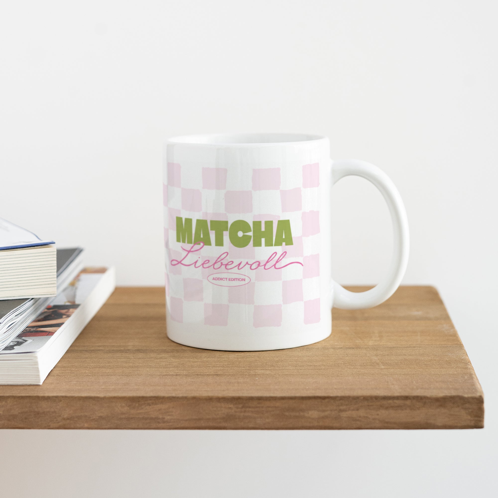Tasse Objekte Weiß Matcha-Liebe foto N° 4
