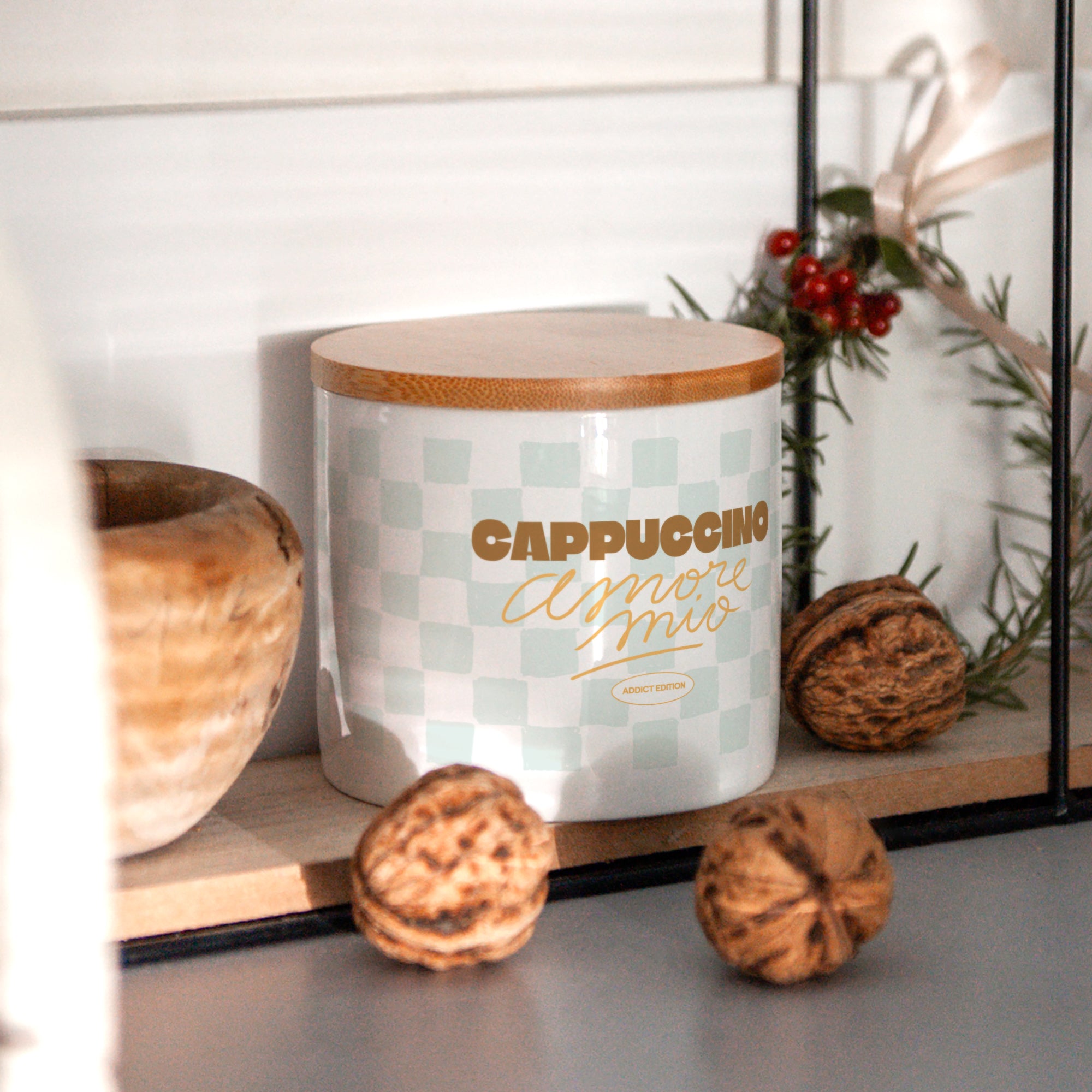 Keramiktopf Objekte 48 cl Cappuccino-Süchtiger foto N° 4