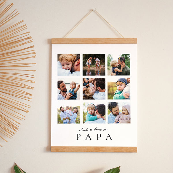 Poster Objekte Porträt Papa der Ausnahme foto