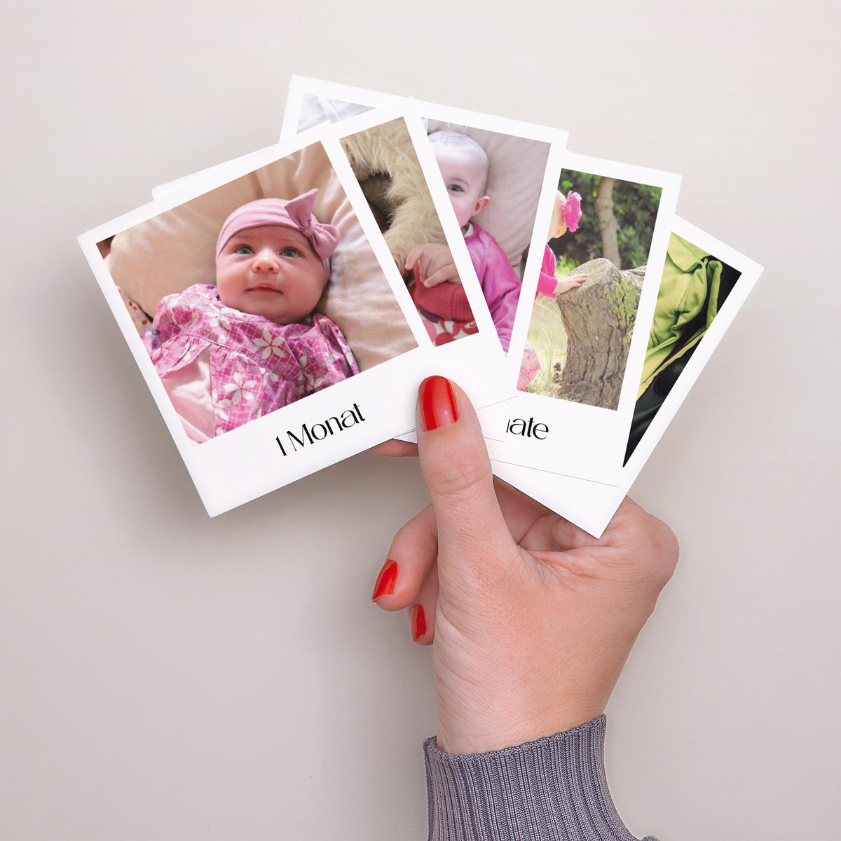 Fotoabzug Foto's Pack von 12 Mein erstes Jahr foto N° 3