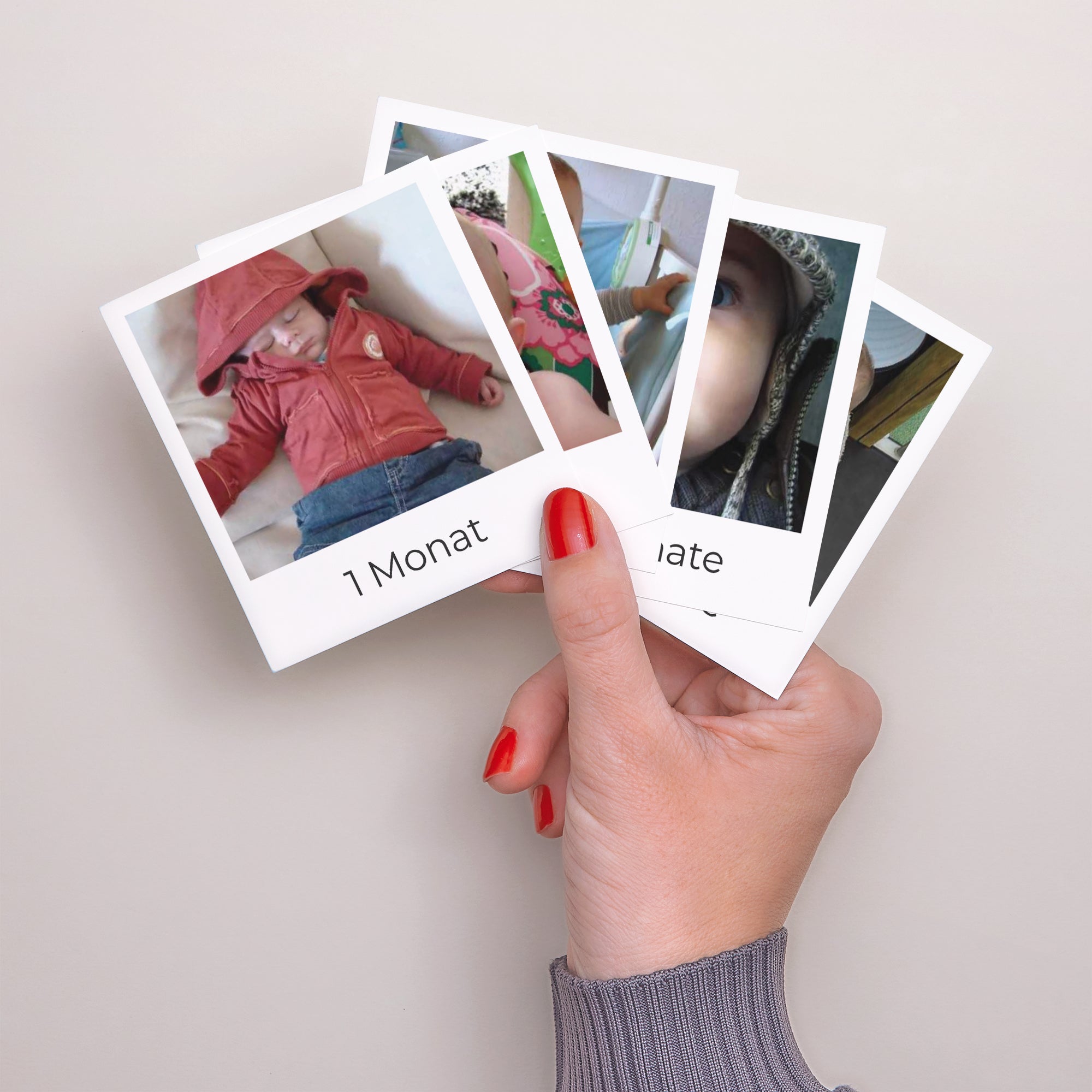 Fotoabzug Foto's Pack von 12 Das erste Jahr des Babys foto N° 3