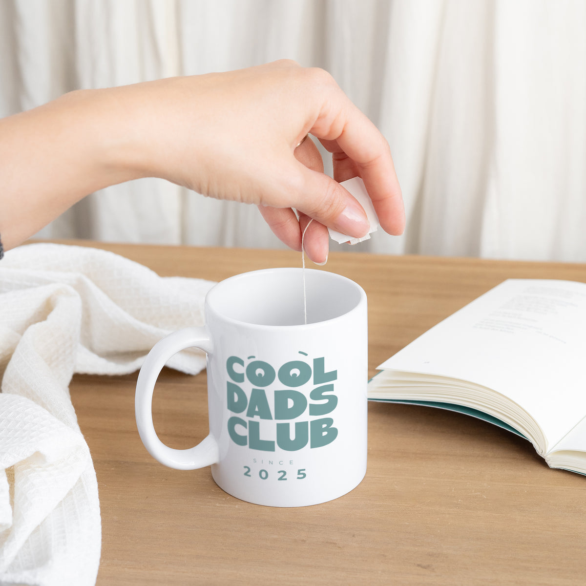 Tasse Weiß Cool Dads Club foto N° 3