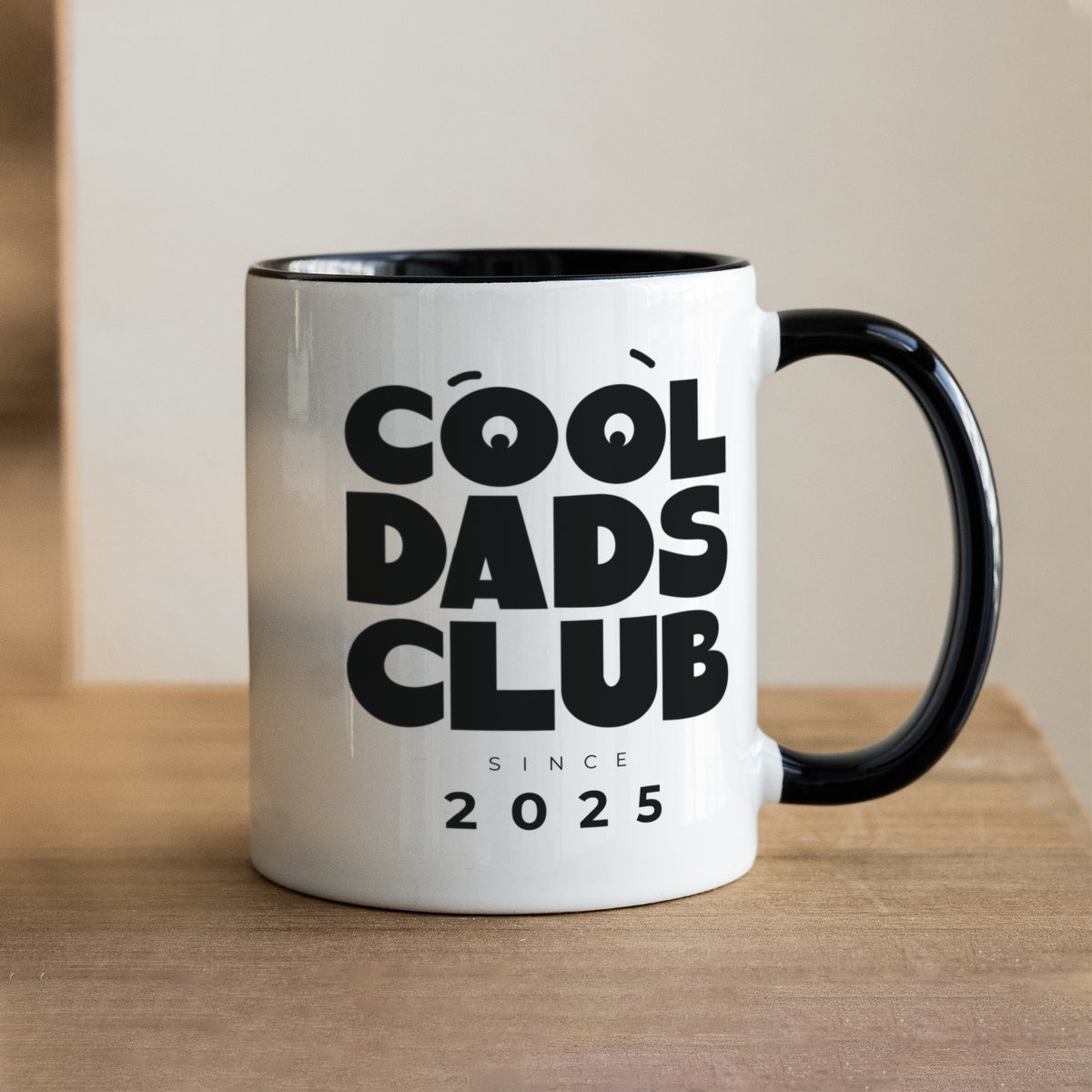 Tasse Schwarz Cool Dads Club foto N° 1