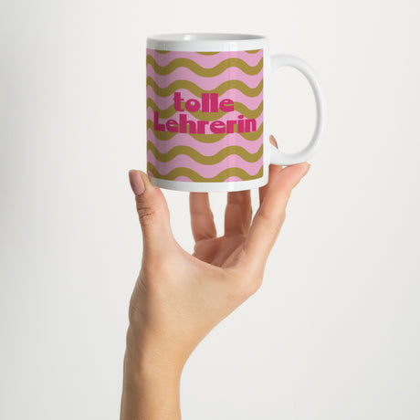 Tasse Weiß Ein Jahr des Glücks