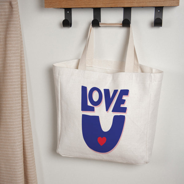 Tote bag Tragehenkel Liebe, immer foto
