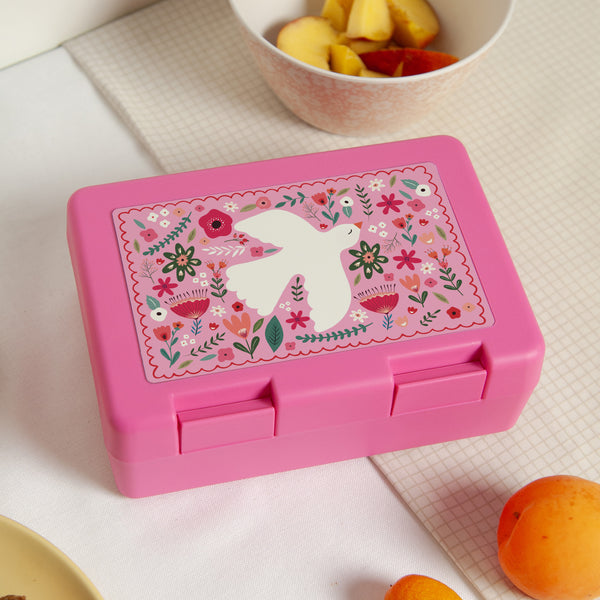 Snackbox Rose heißt auf Deutsch "Rose". Bird foto