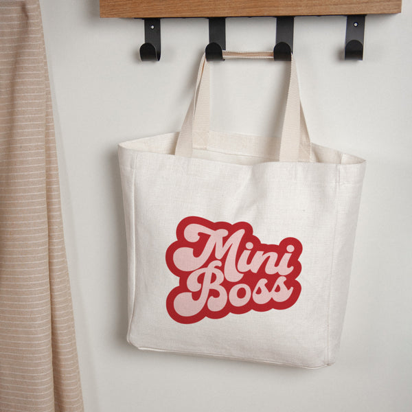 Tote bag Tragehenkel Mini-Boss Rose foto