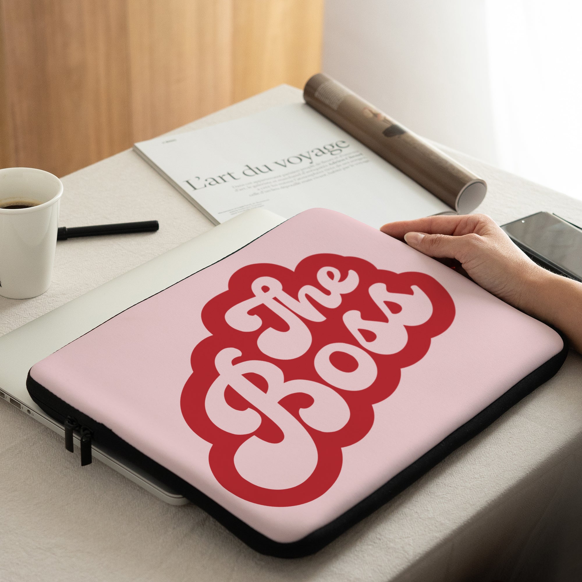 Laptophülle 15 Zoll Wer ist die Bossin? foto N° 2