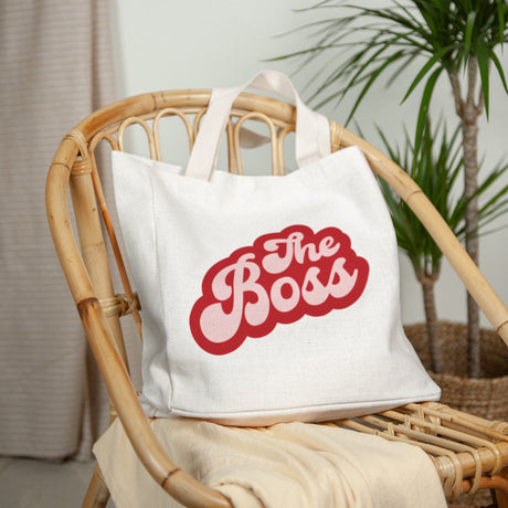 Tote bag Tragehenkel Wer ist die Bossin?