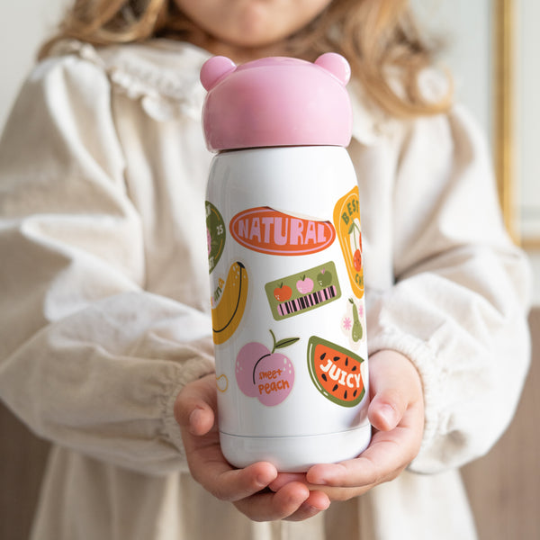 Kinder Trinkflasche Rosa, 32 cl Alle Früchte foto