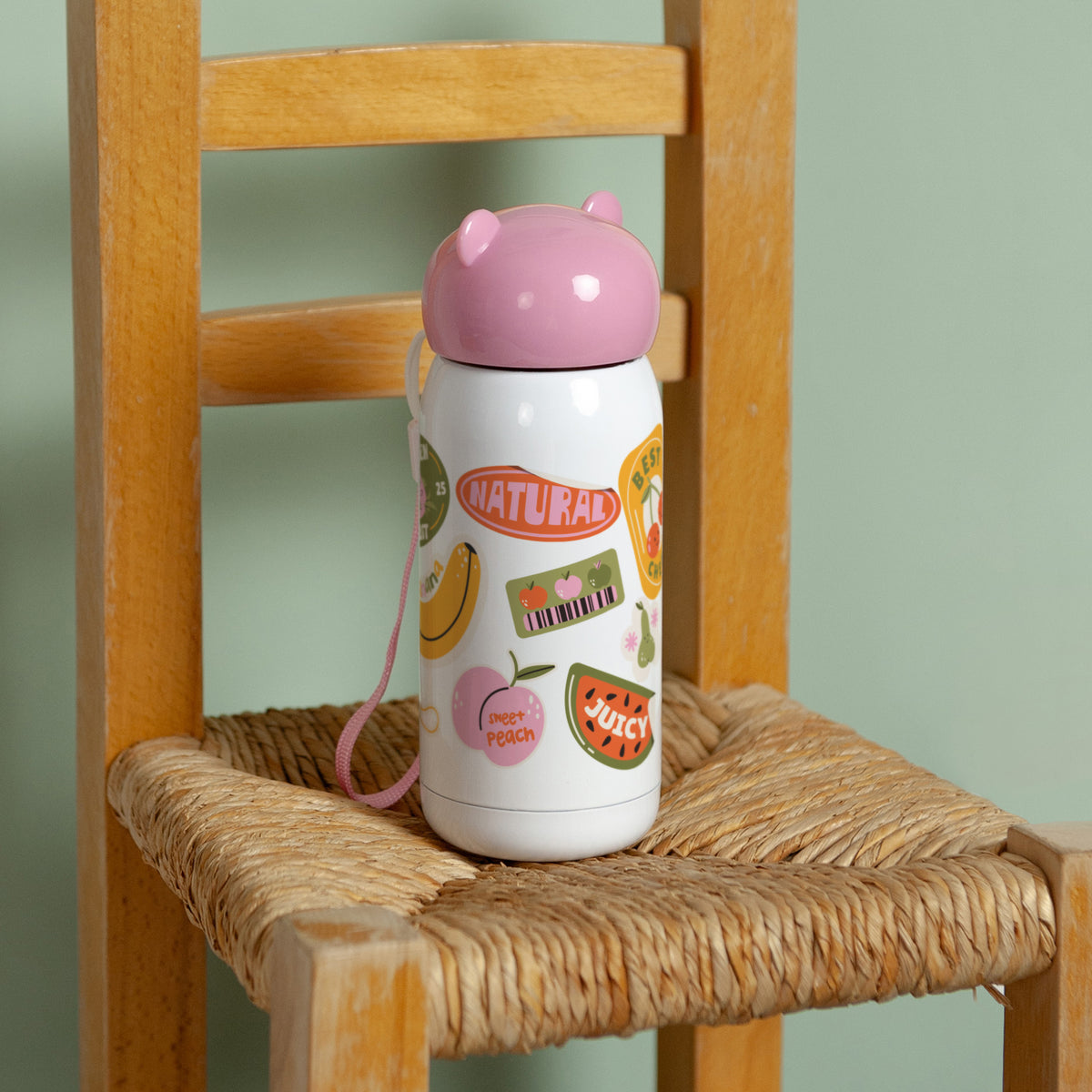 Kinder Trinkflasche Rosa, 32 cl Alle Früchte foto N° 3