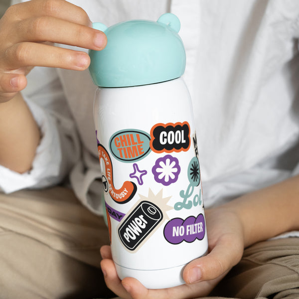 Kinder Trinkflasche Blau, 32 cl Just chill foto