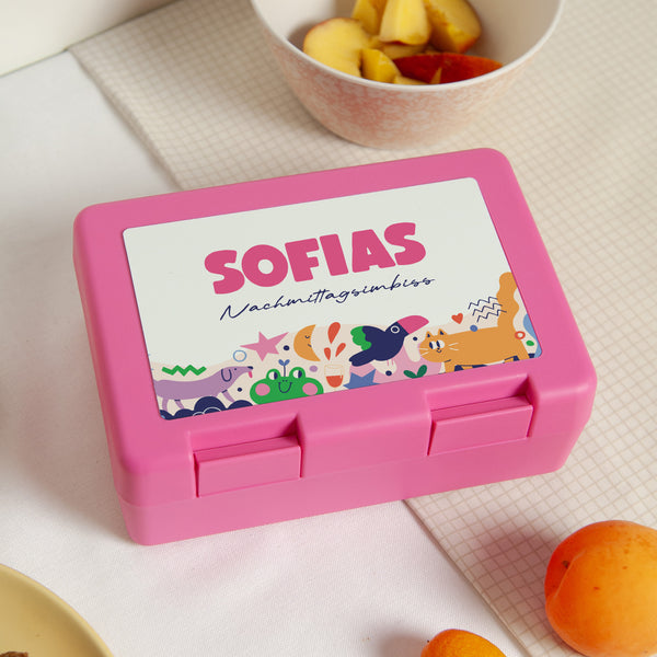 Snackbox Rose heißt auf Deutsch "Rose". Die kleinen Kumpel foto