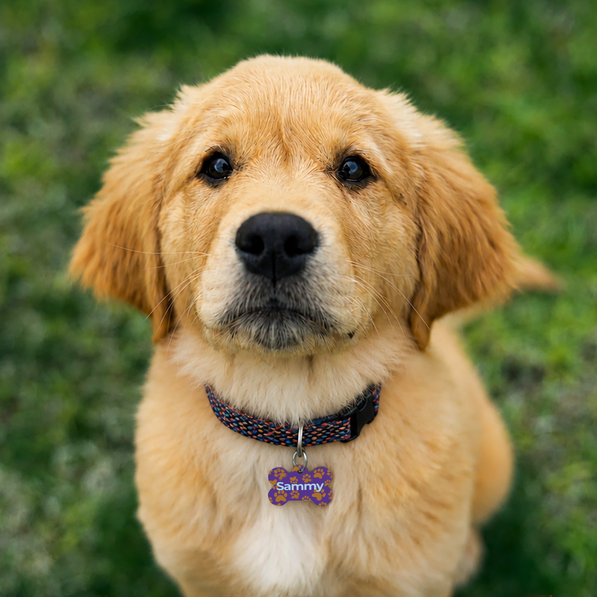 Medaillon Hund Knochen Tausend und eine Pfote foto N° 3