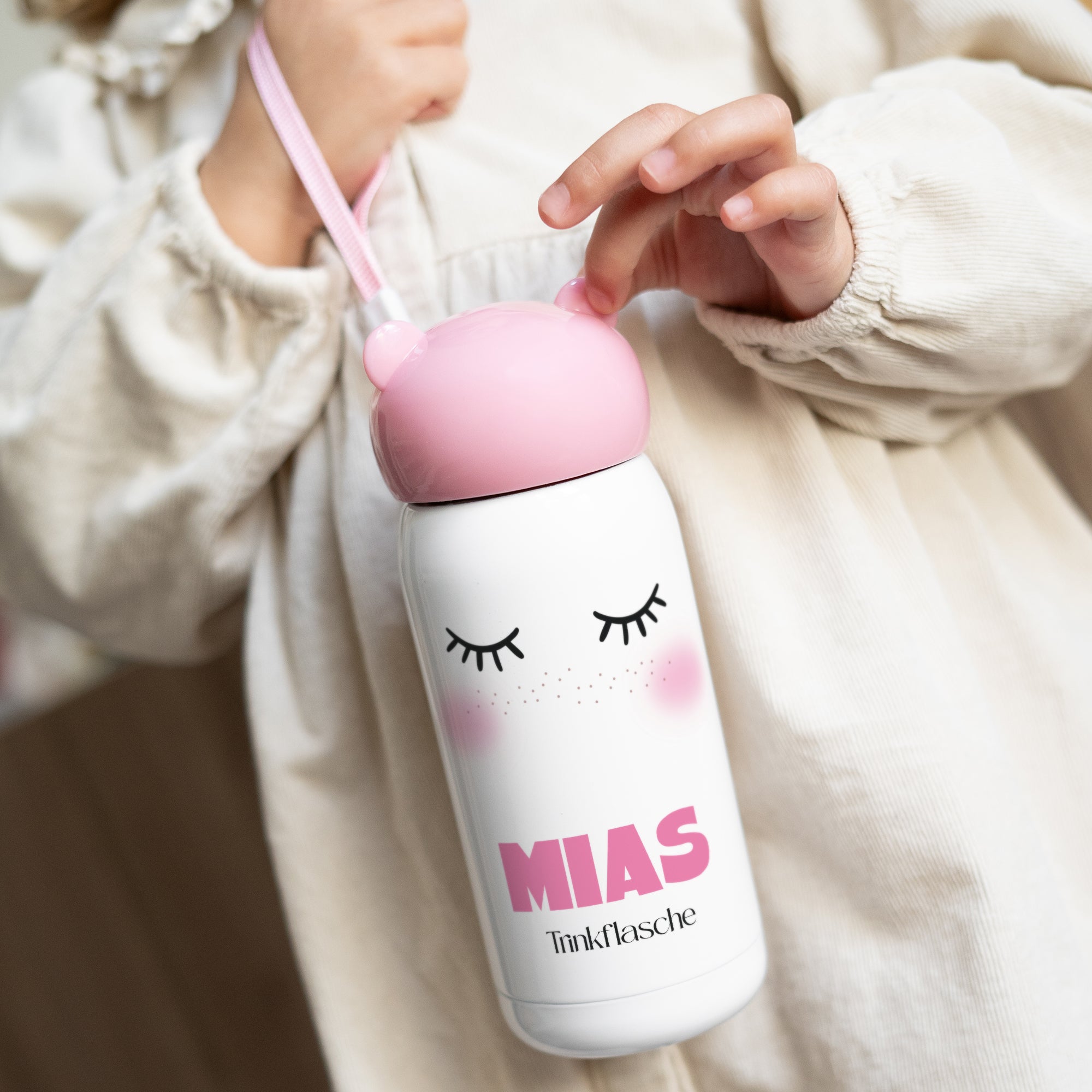 Kinder Trinkflasche Rosa, 32 cl Frimousse foto N° 2