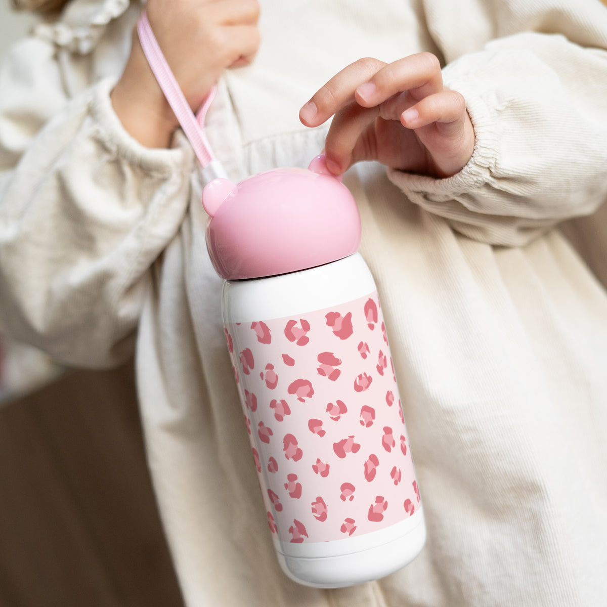 Kinder Trinkflasche Rosa, 32 cl Léopop foto N° 2