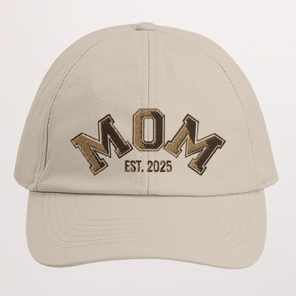 Casquette Brodée Beige Best Mom foto N° 1